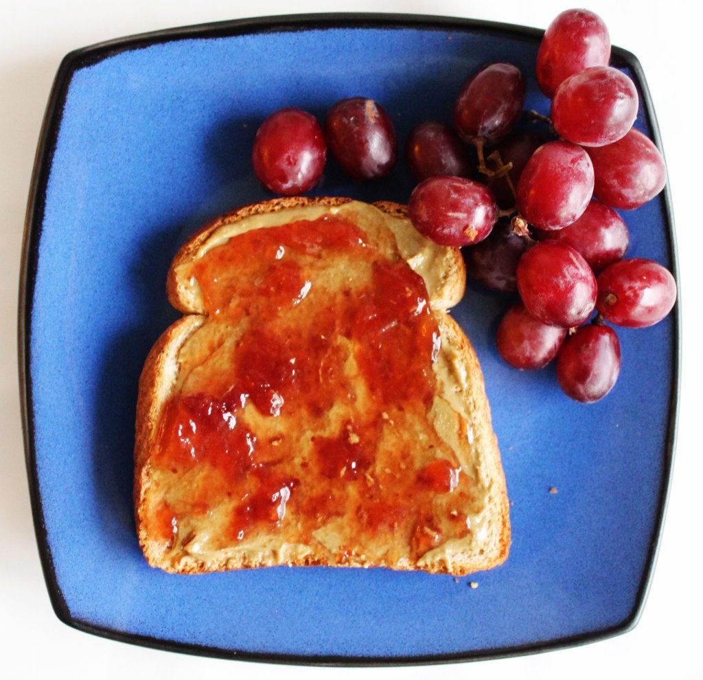 Toast with Sunflower Seed Butter and Jam